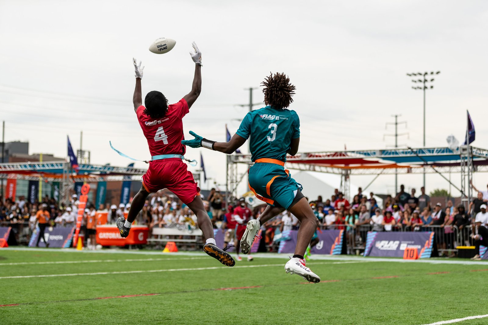 nflflag champs sunday 2025 jd 33